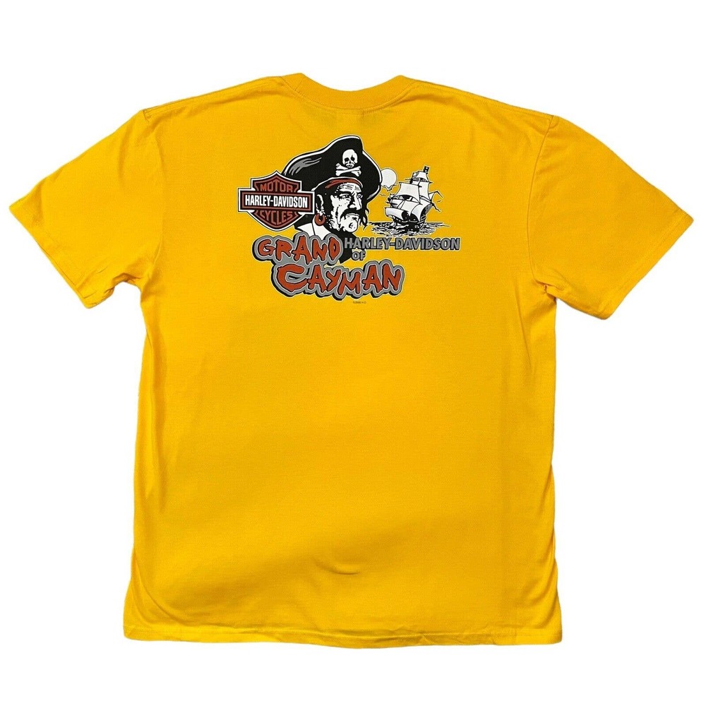 Harley Davidson Motorcycle Grand Cayman T-Shirt Size XL